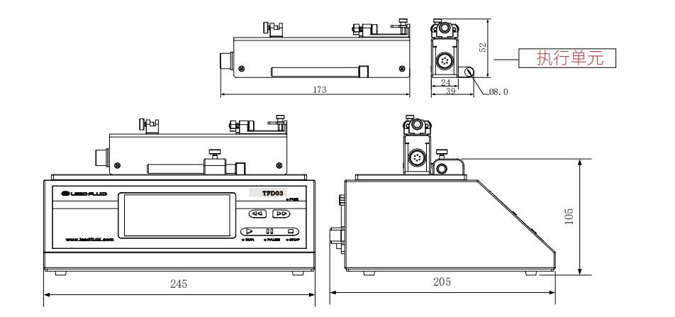 TFD03-01型分体注射泵